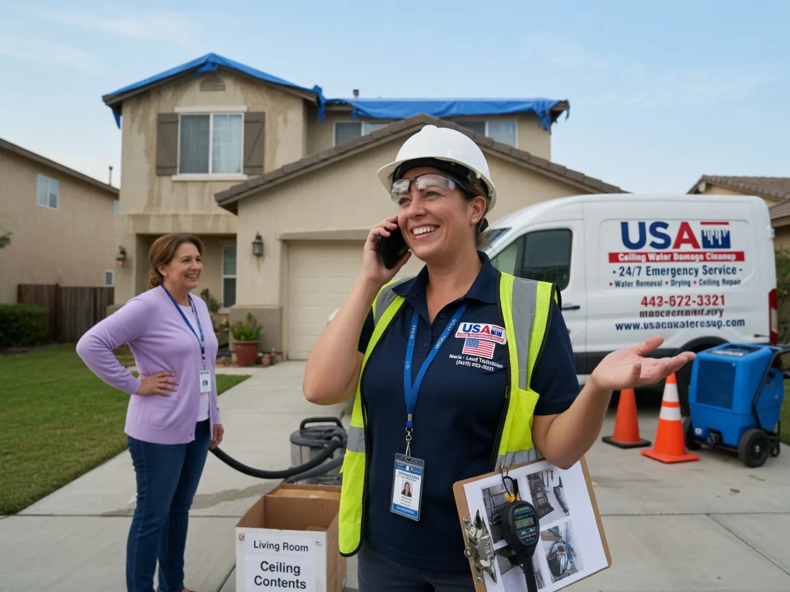 Ceiling Water Damage Restoration Oxford, MI FAQs